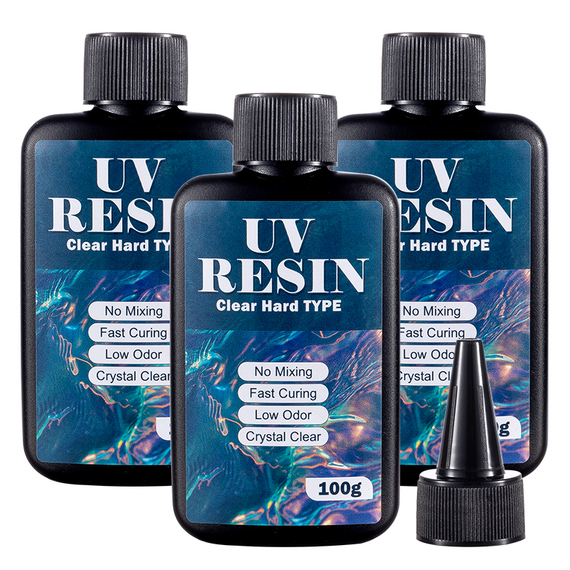 Art Craft Glue - 100/200/300g UV Resin Hard Type Crystal