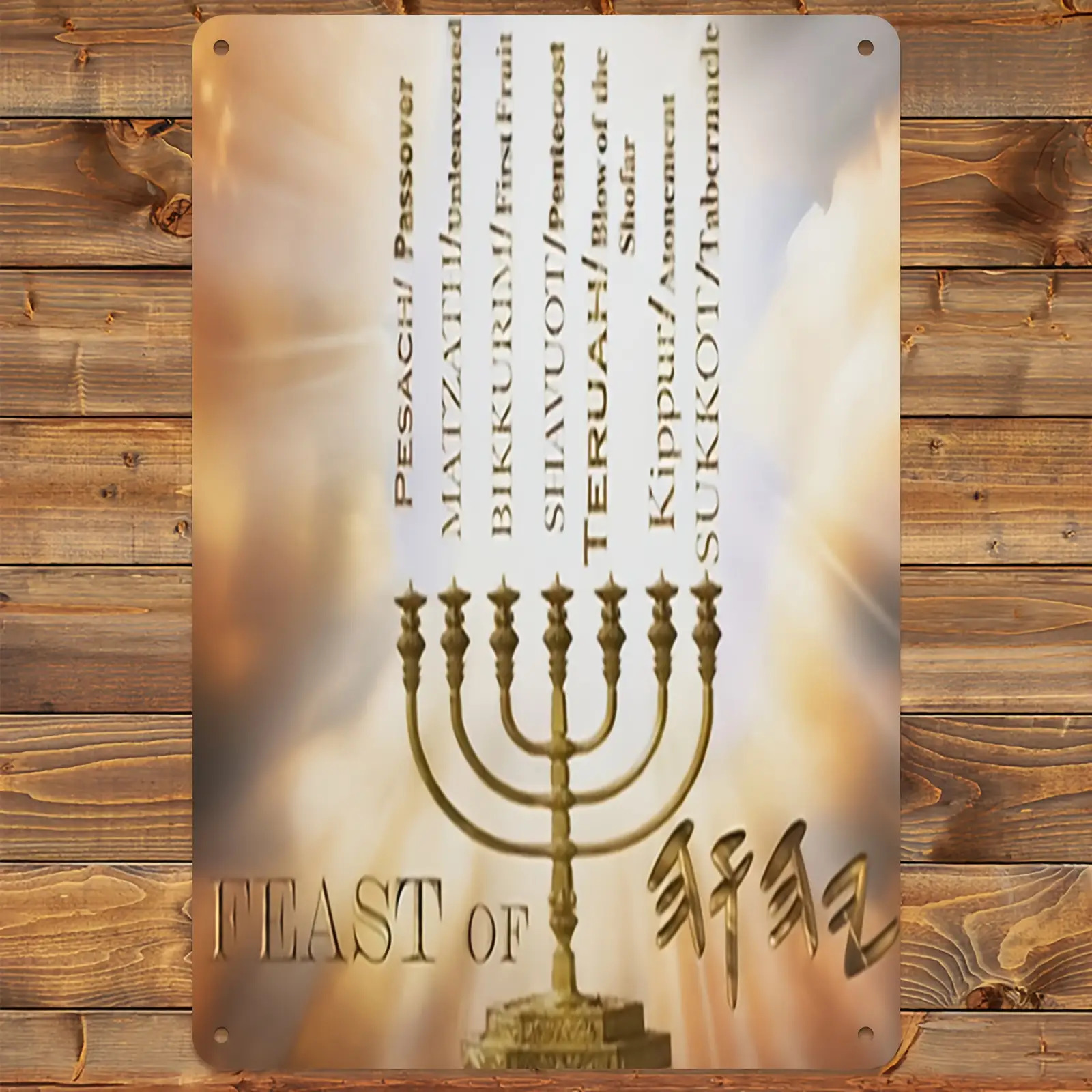 Art & Craft Village Pondicherry - CIFBUYHebrew Star of David Aluminum Wall