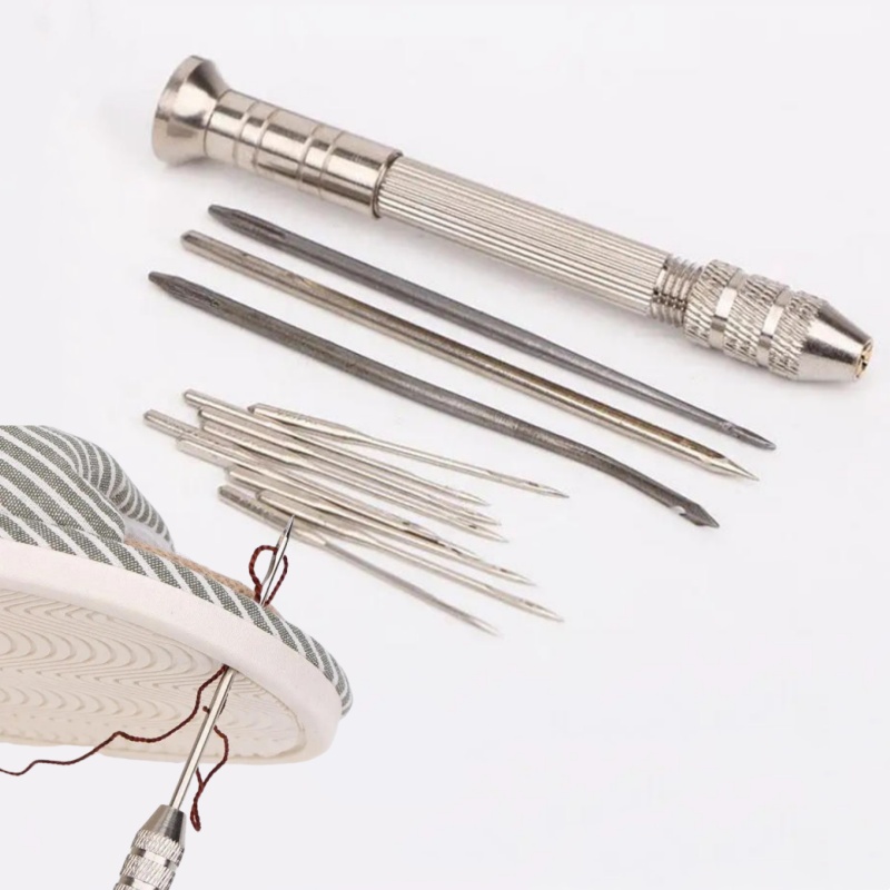 Punch Needle Kit - Leather Sewing Awl Repair Kit -