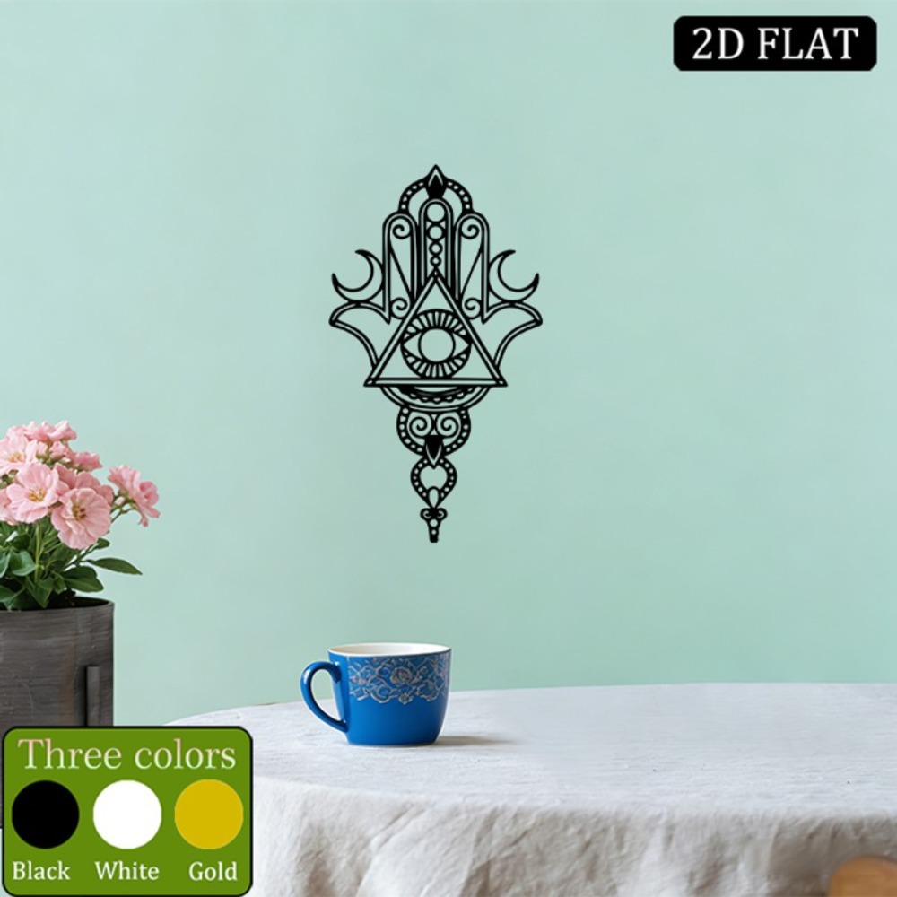 Art & Craft Village Pondicherry - CIFBUY Iron Wall Art Hamsa Evil