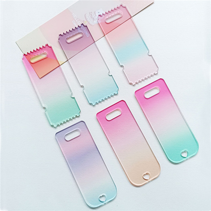 Art Craft Earth Day - Colorful Gradient Acrylic Ornament Bookmark Blank