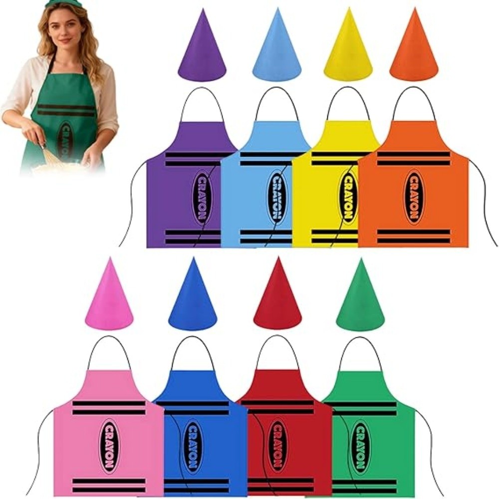 Art Craft Hat - New Colorful Crayon Themed Gnome Set
