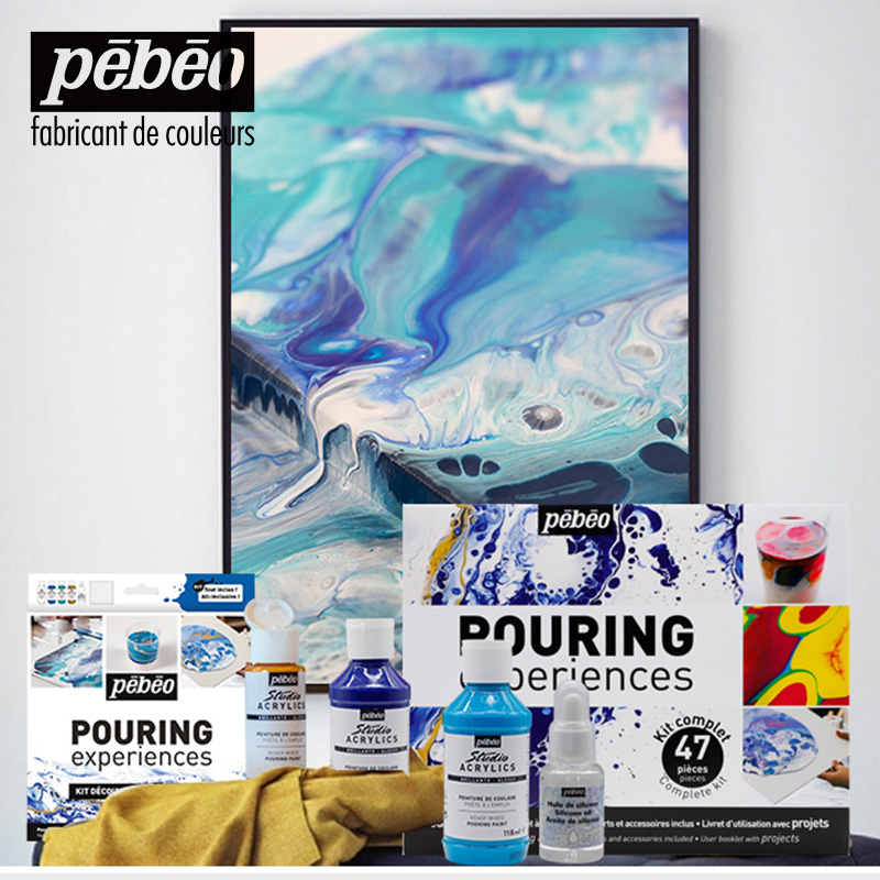 Acrylic Pour Paint - PEBEO Pouring Experience Liquid Acrylic Paint