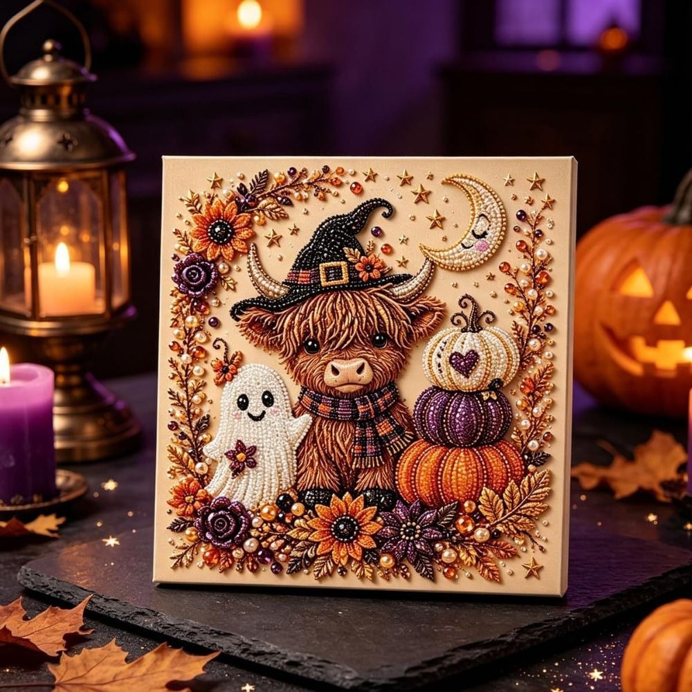 Art Craft Earth Day - Friendly Crafts Halloween Pearl Art Kit