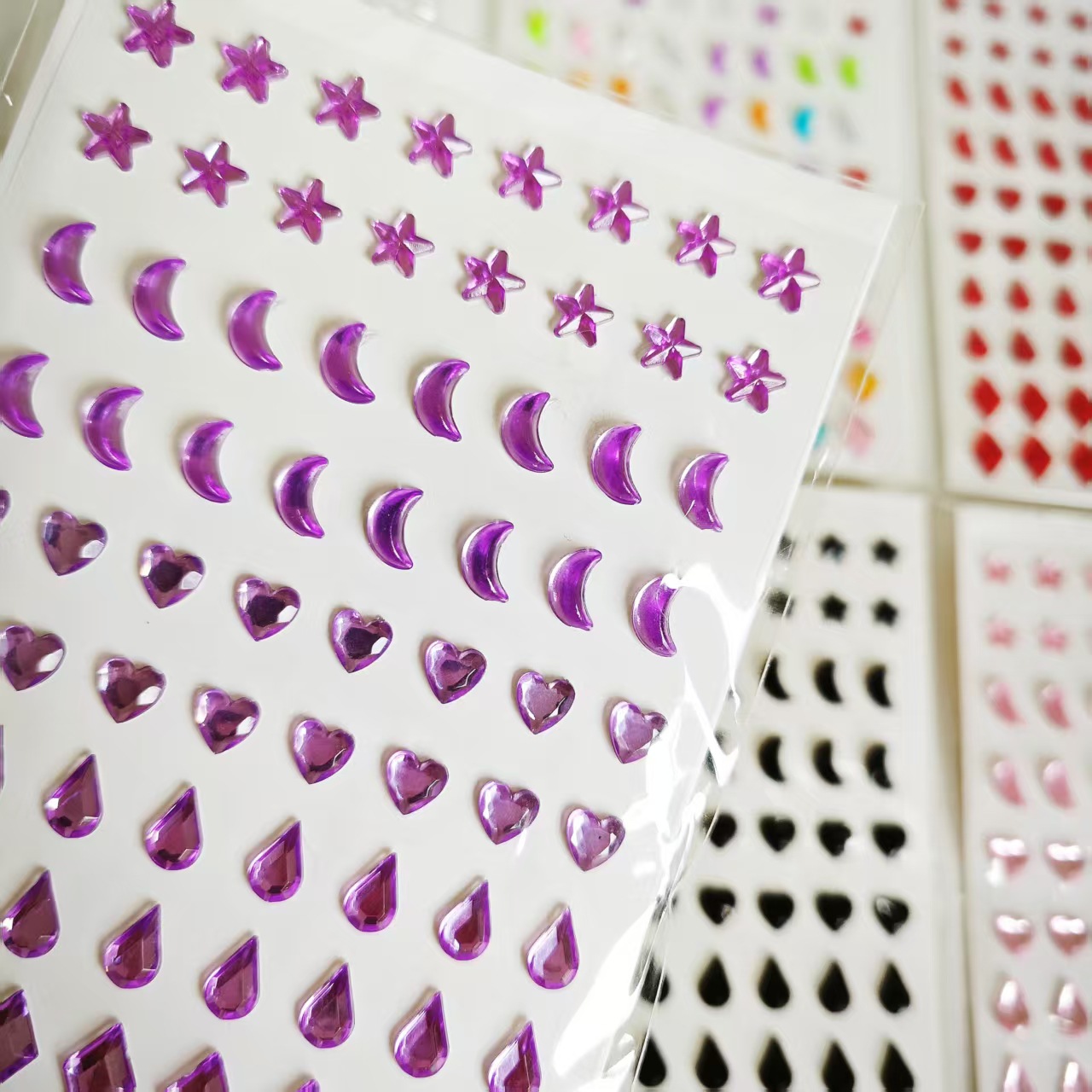 Art Craft & Architecture - Acrylic 3D Gem Sticker Art Cross