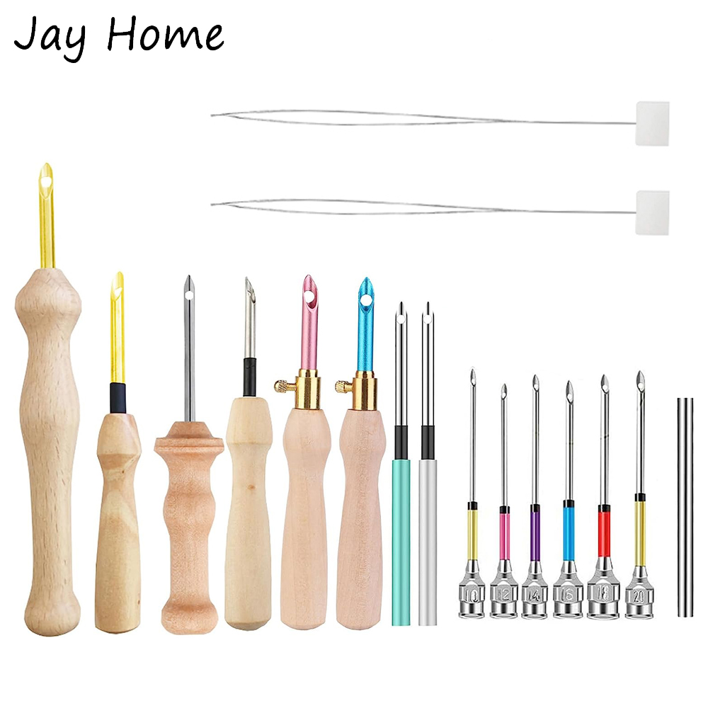 Punch Needle Kit - Punch Needle Kit Wooden Embroidery Pen