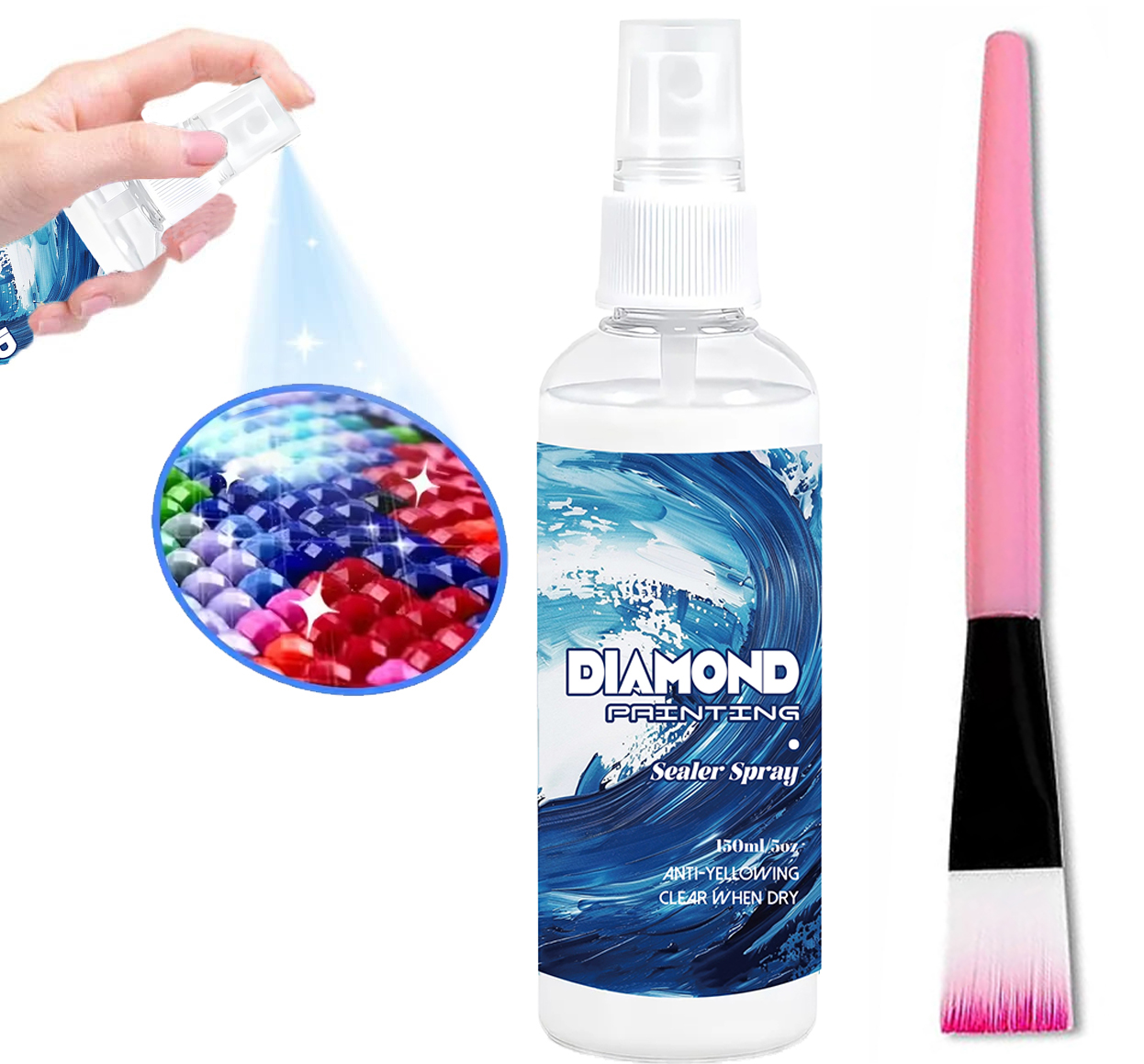 150ml Diamond Painting Sealant - огляд і ціна Art Craft Glue