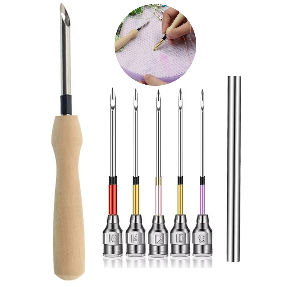 1set Punch Needle Tool Kit Emb - огляд і ціна Punch Needle Kit
