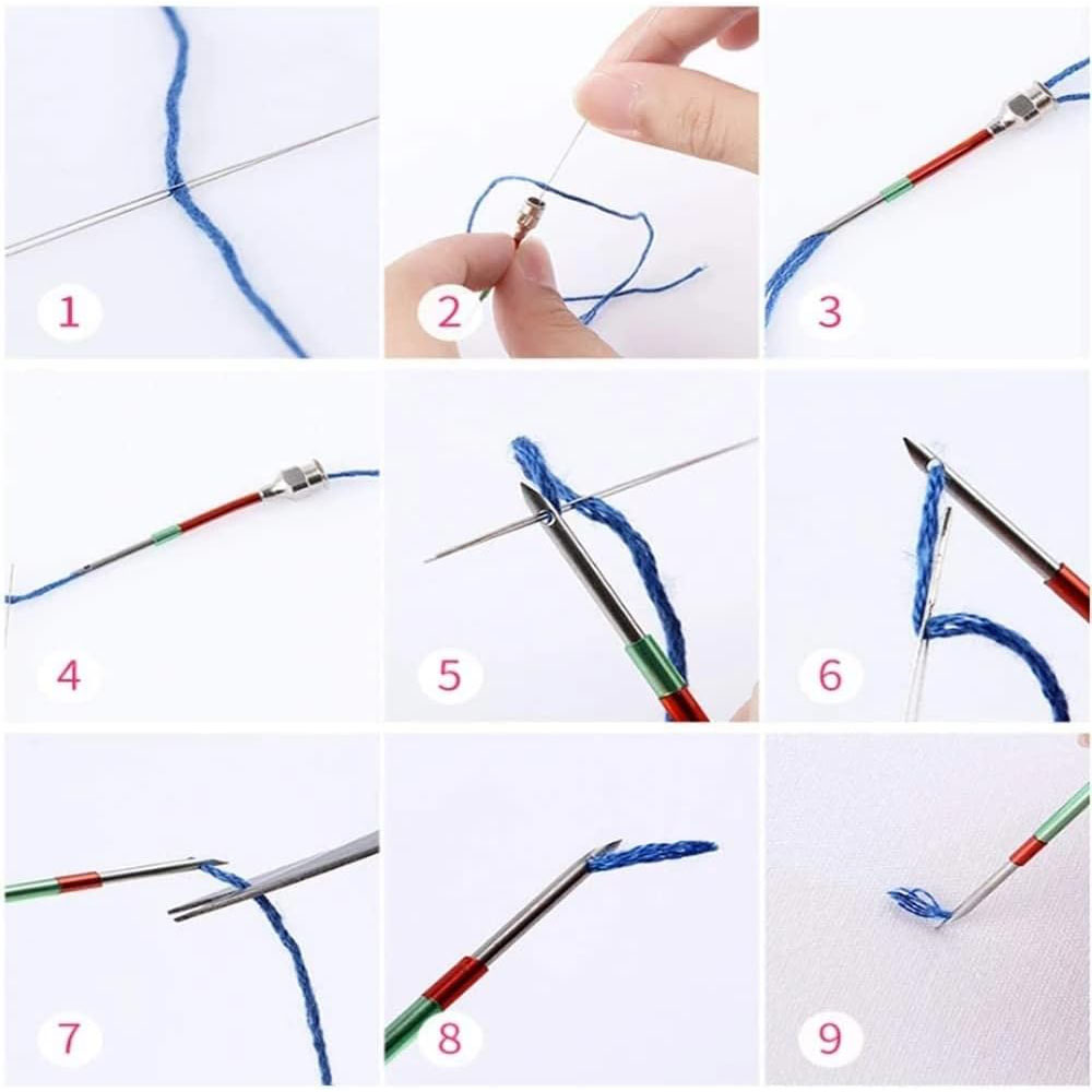 1set Punch Needle Tool Kit Emb - огляд і ціна Punch Needle Kit