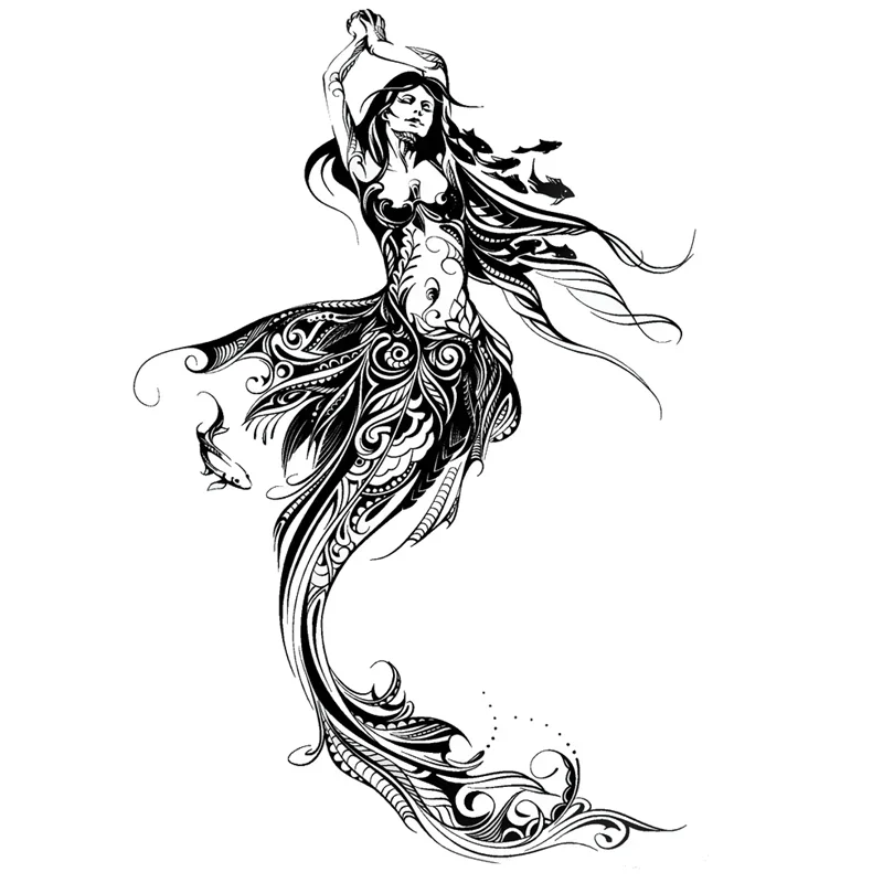 New Art Girl Stamps Mermaid lo - огляд і ціна Art Craft Umbrella