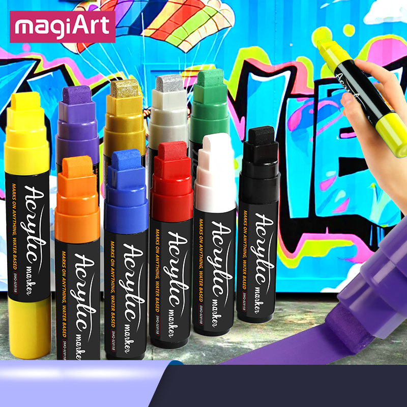 10 Colors Jumbo Permanent Colo - огляд і ціна Art Craft Jumbo