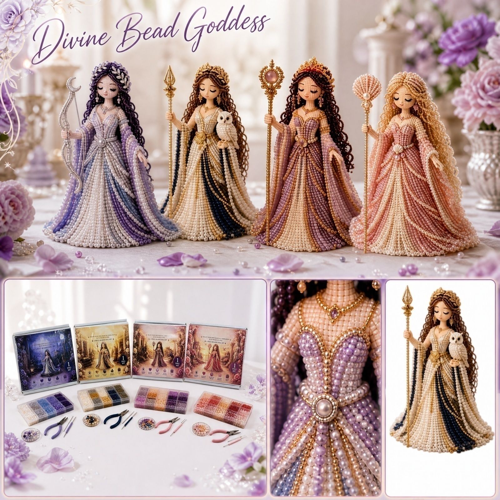Divine Beaded Goddess DIY Craf - огляд і ціна Art Craft Earth Day