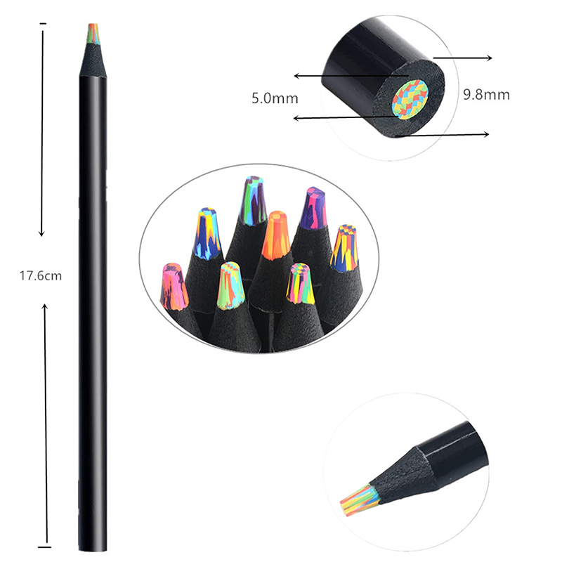 Multicolored Pencils Gradient  - огляд і ціна Art Craft Jumbo