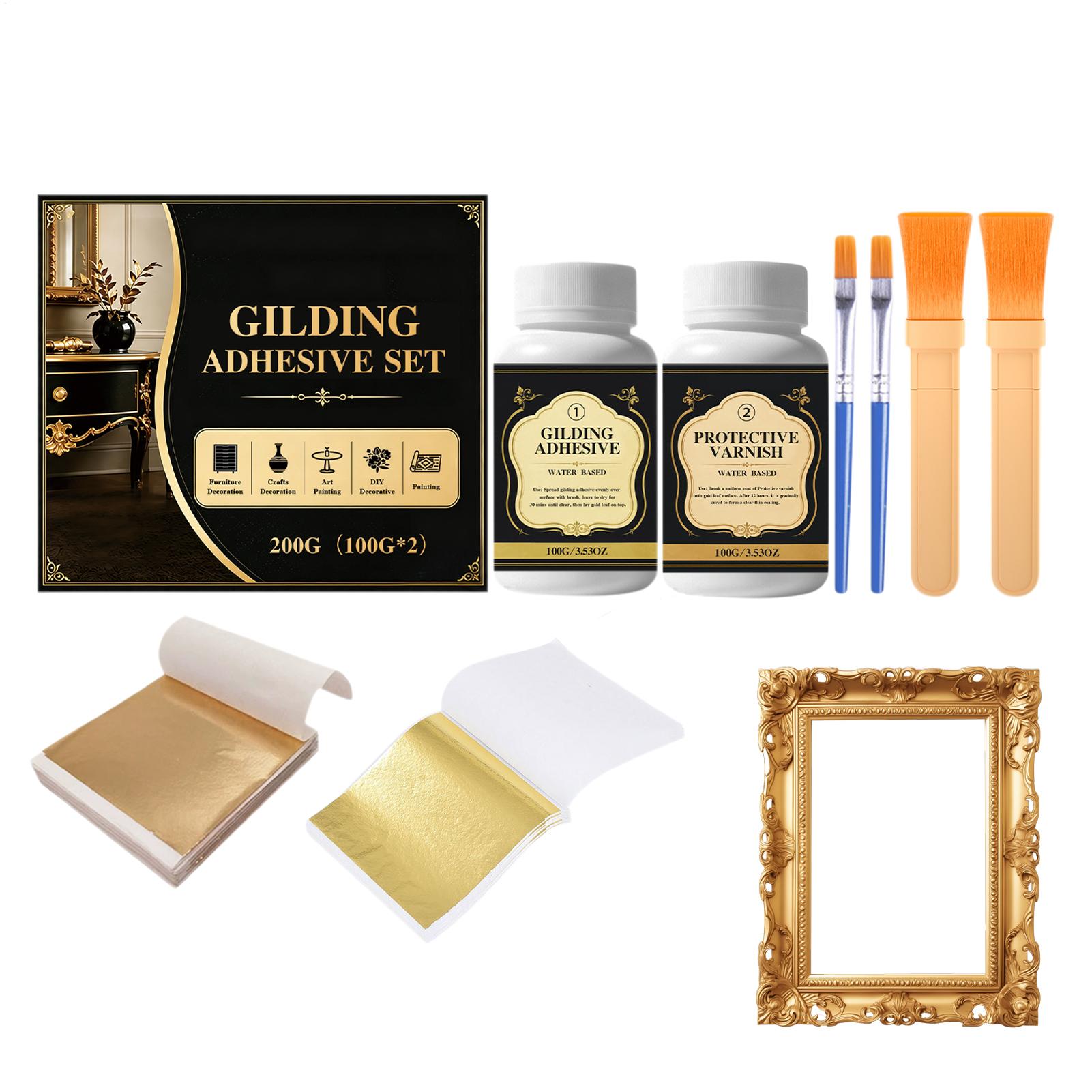 NEW Gilding Adhesive Water-Bas - огляд і ціна Art Craft Glue