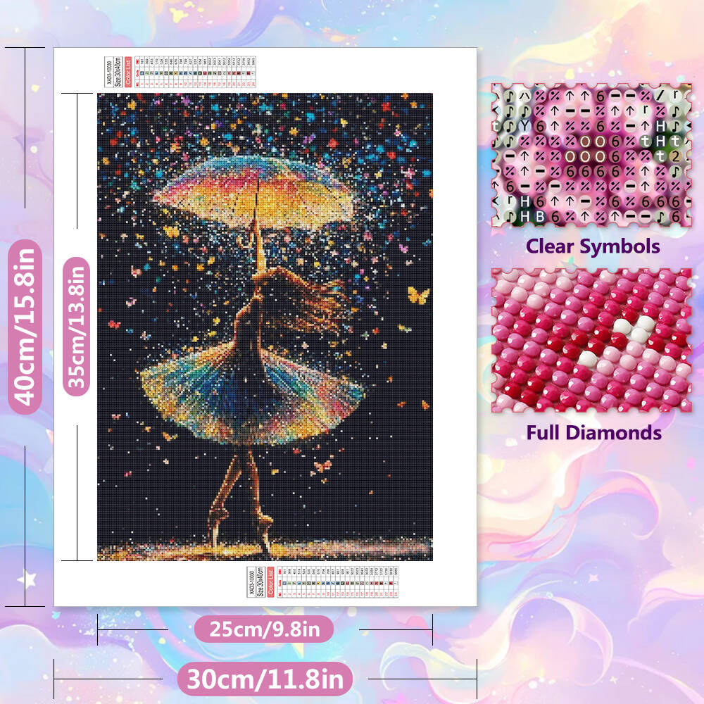 EverShine DIY Diamond Painting - огляд і ціна Art Craft Umbrella