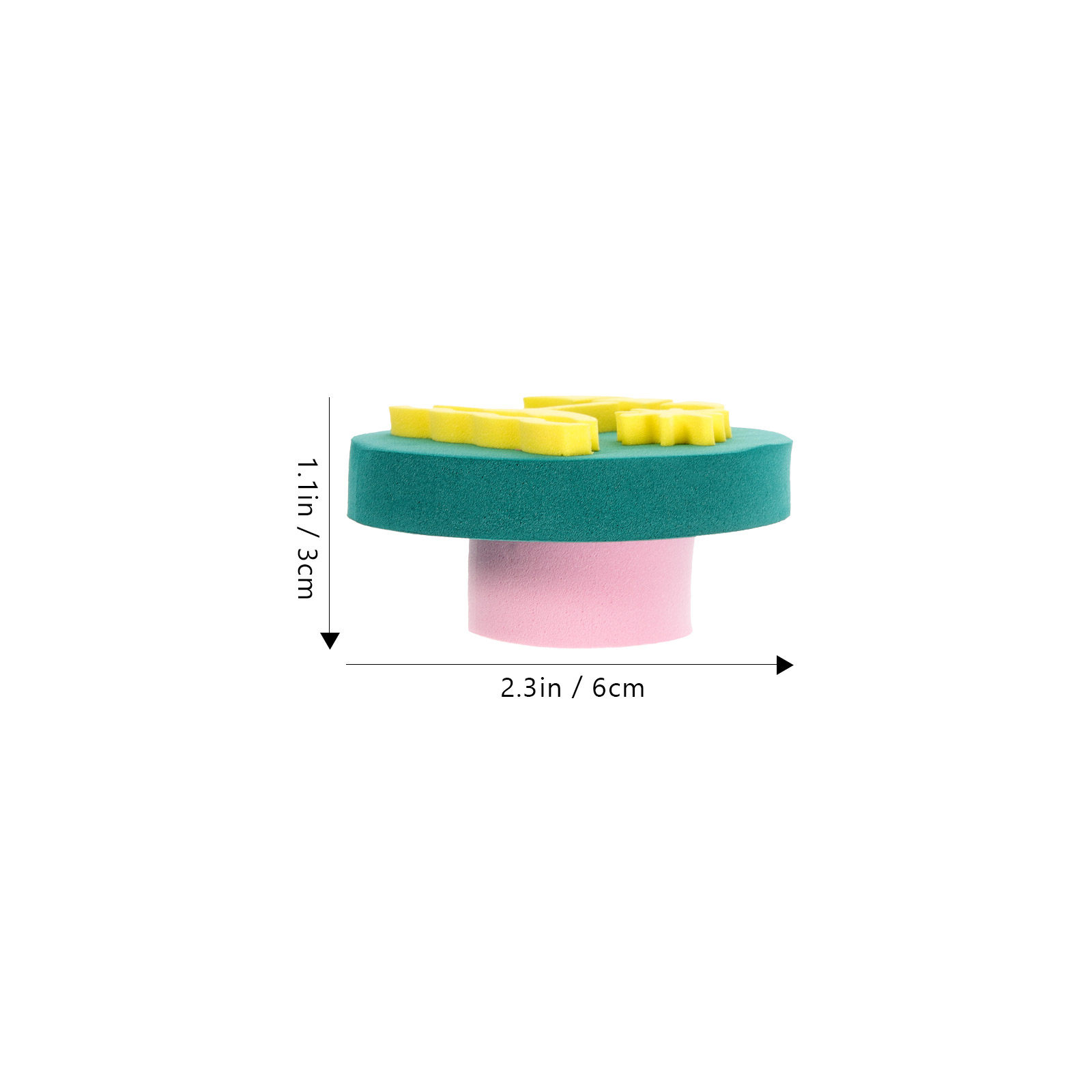 6Pcs Washable Sponge Stamper f - огляд і ціна Art Craft For Preschool