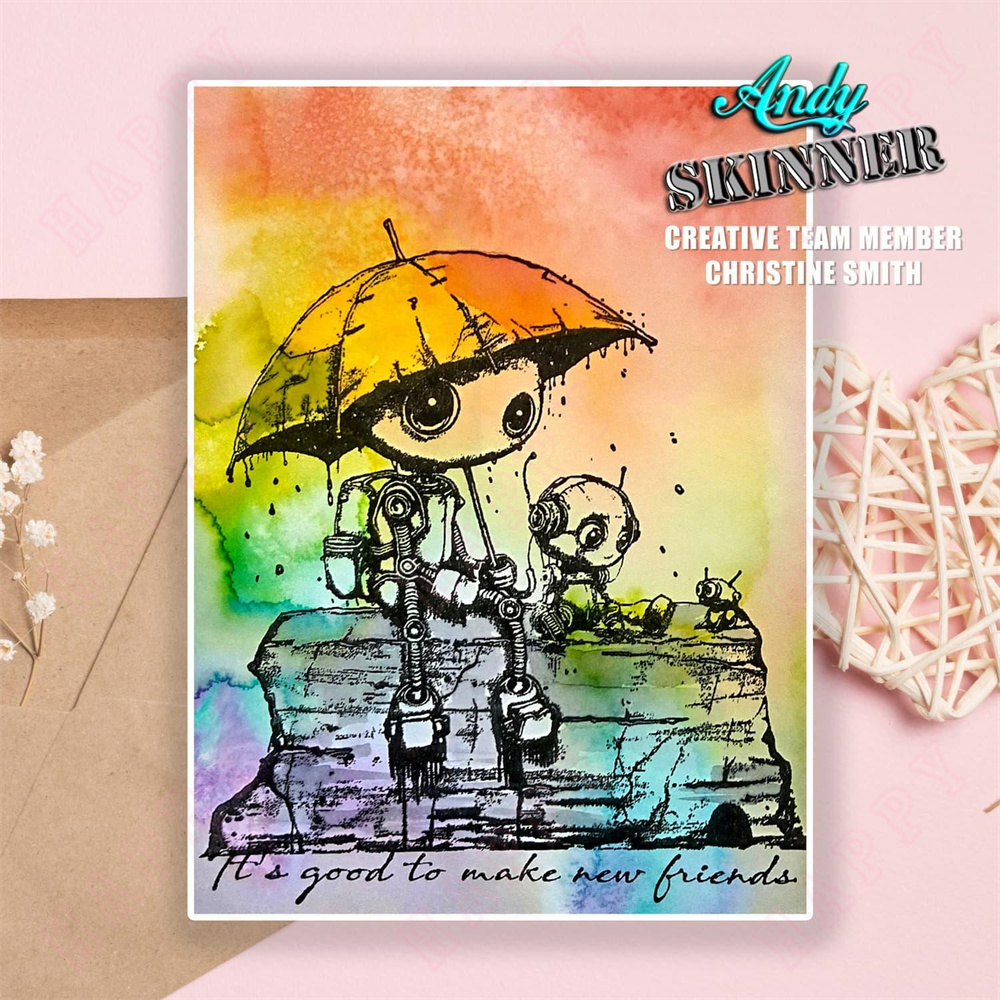 2024 New Friends Stamp Silicon - огляд і ціна Art Craft Umbrella