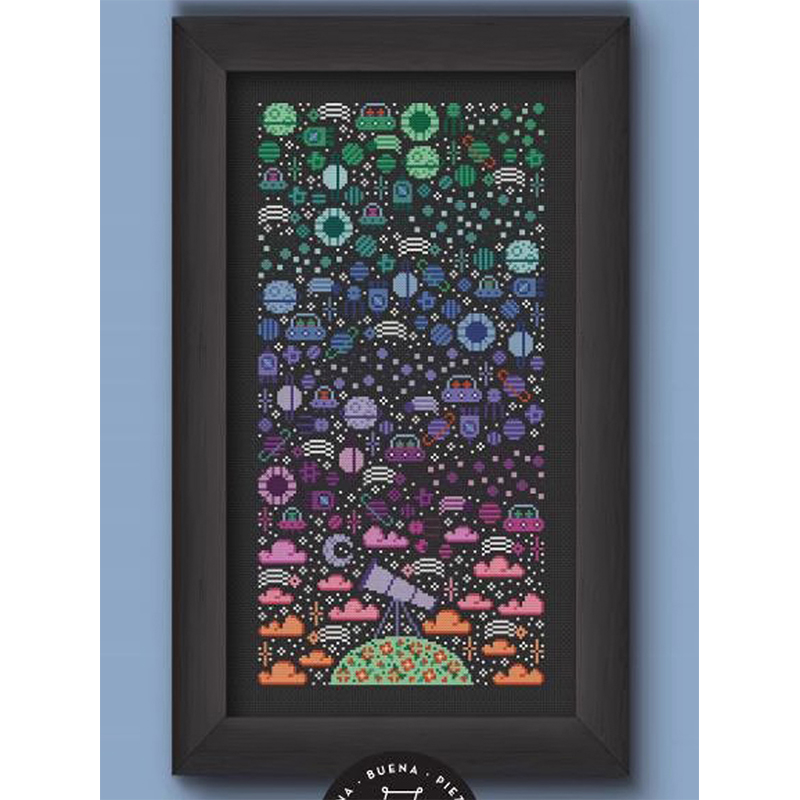 11165 Cross Stitch Kits Embroi - огляд і ціна Punch Needle Kit