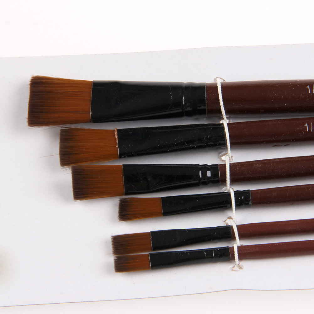 6Pcs Nylon Acrylic Oil Paint G - огляд і ціна Gouache Paint Set