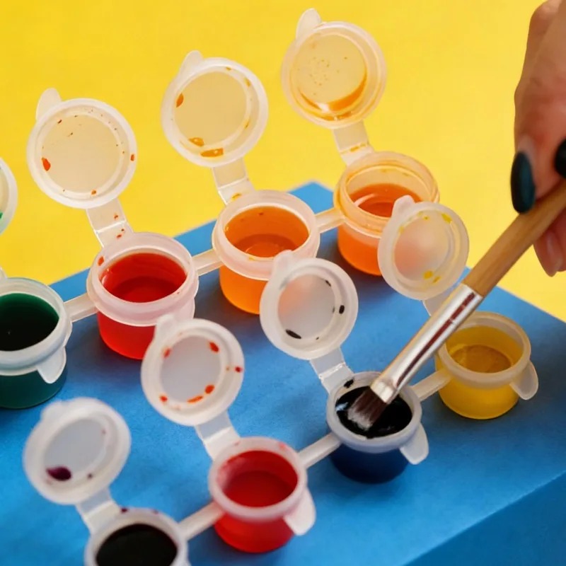 10/30/50PCS Empty Paint Pots M - огляд і ціна Art Craft Cup