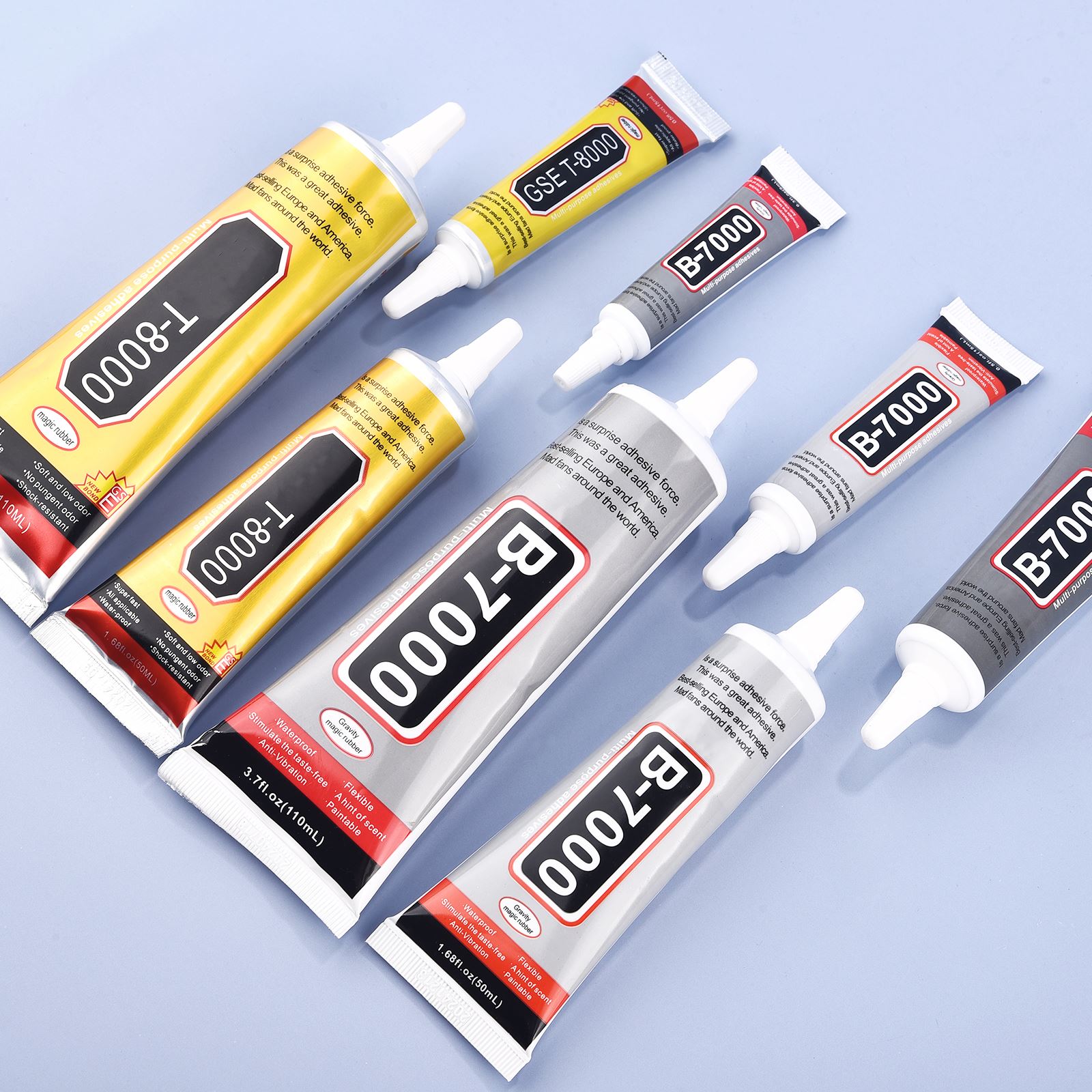 9/15/50/110ml B-7000 Glue T-80 - огляд і ціна Art Craft Glue