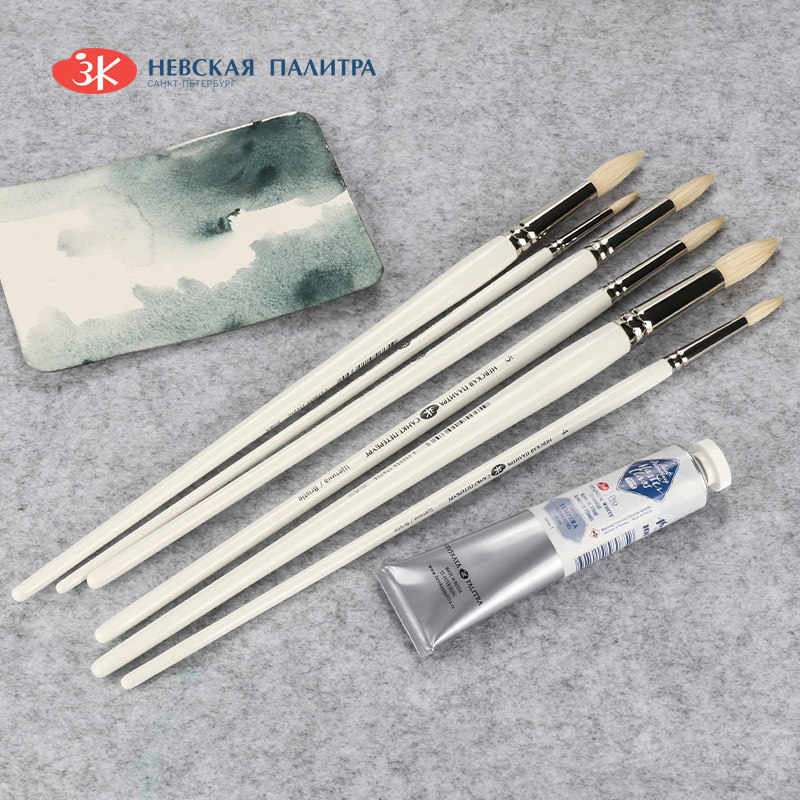 Russian White Nights Artist Wa - огляд і ціна Gouache Paint Set