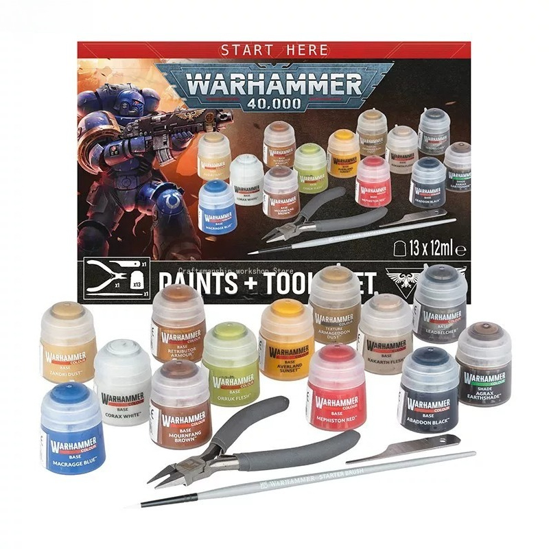Colored Pigments Painting Tool - огляд і ціна Gouache Paint Set