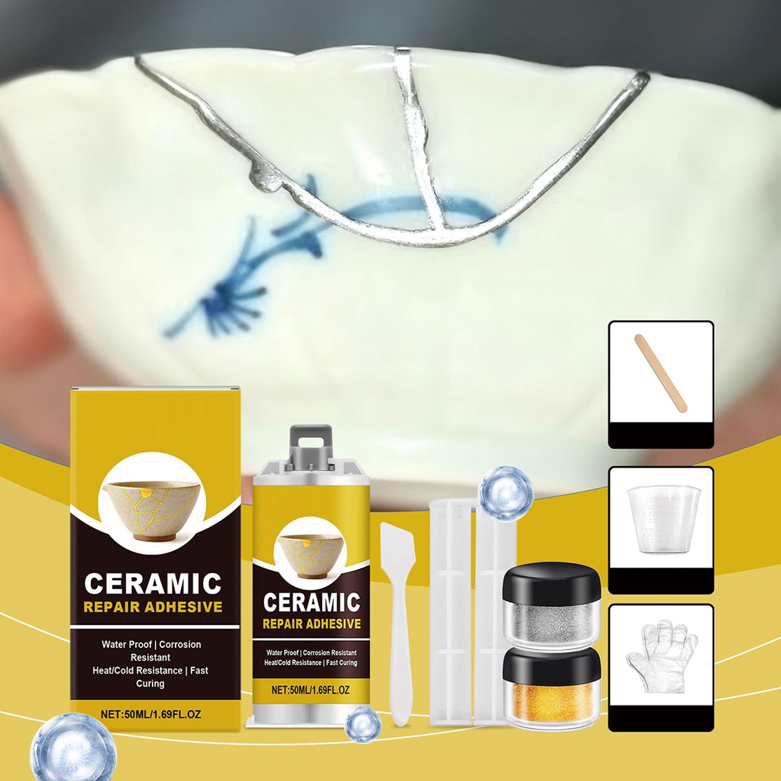 Porcelaine Repair Kit Gold Cer - огляд і ціна Art Craft Cup