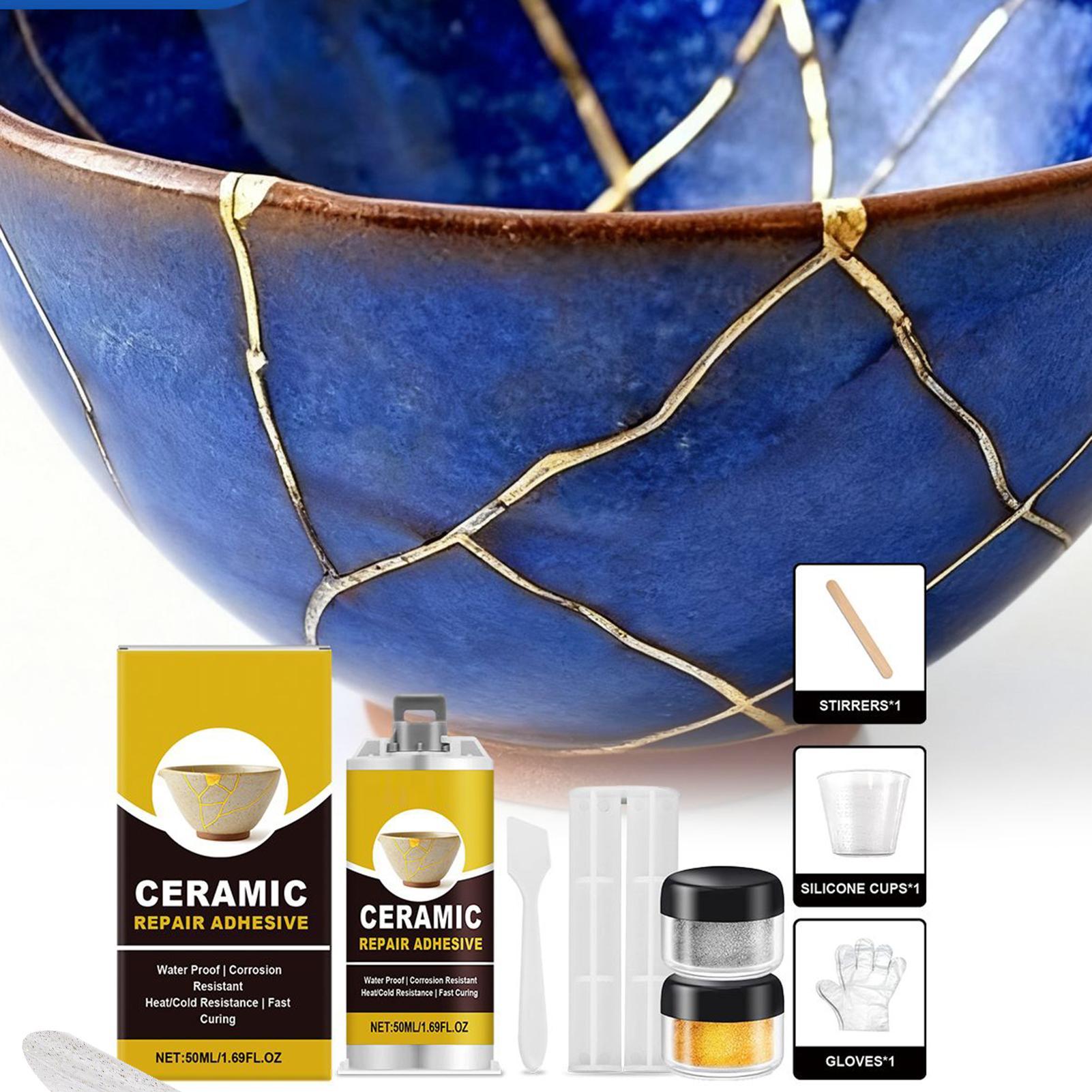 Porcelaine Repair Kit Gold Cer - огляд і ціна Art Craft Cup