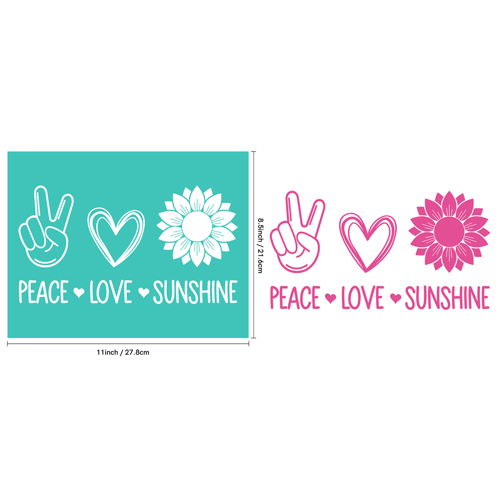 Peace and Love Silkscreen Sten - огляд і ціна Silk Screen Printing