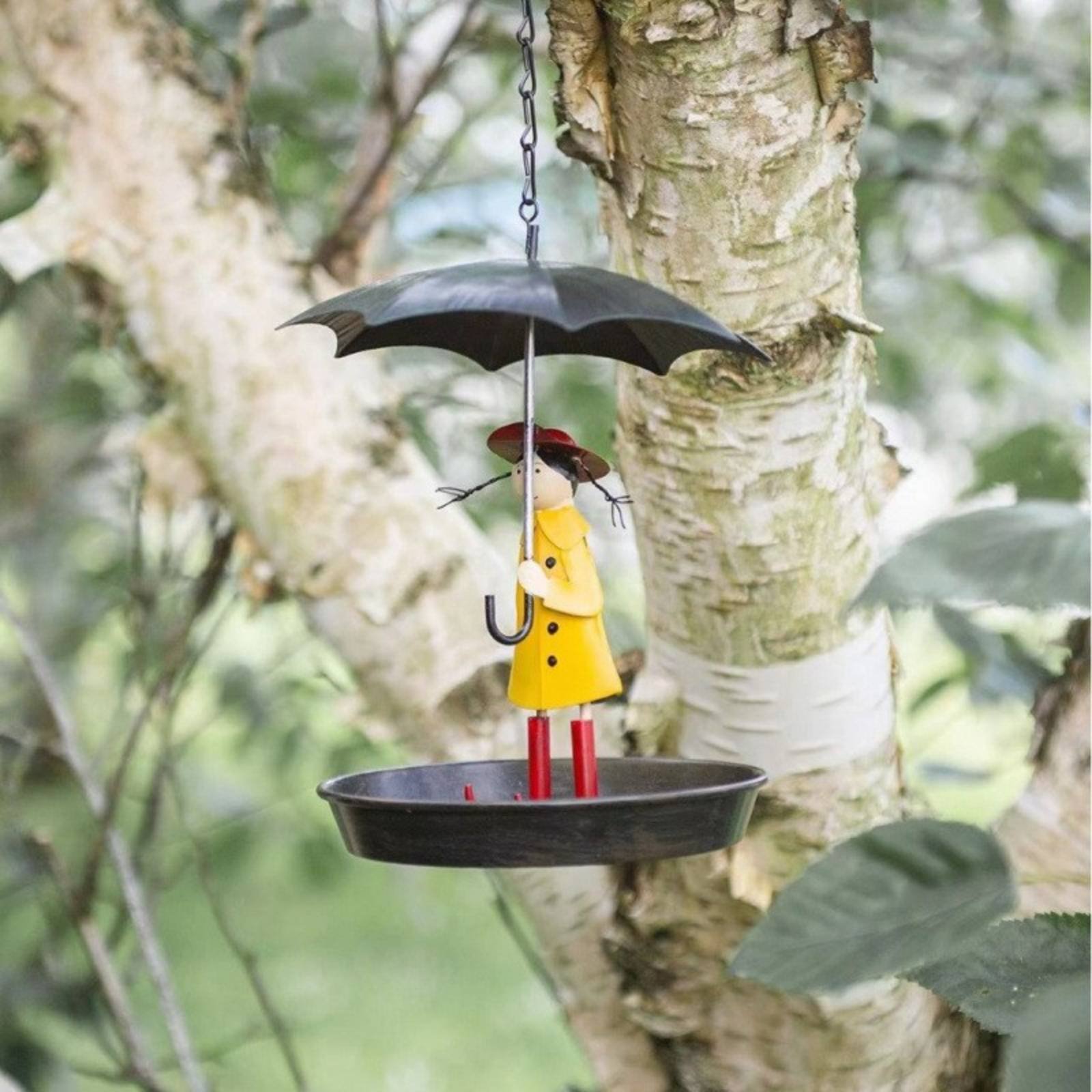 Girl with Umbrella Bird Feeder - огляд і ціна Art Craft Umbrella