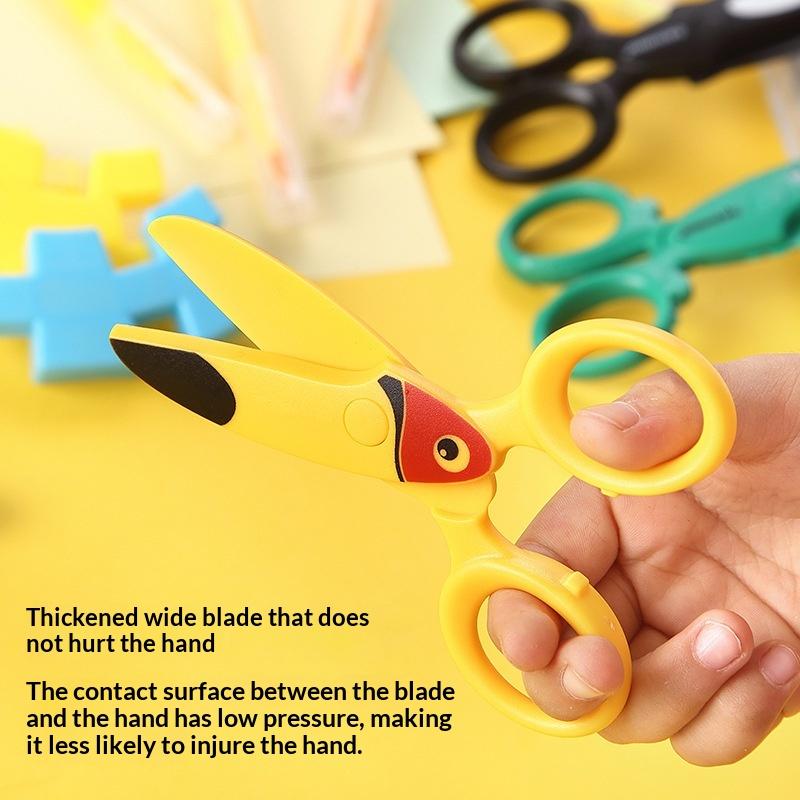 3Pcs Kids Plastic Scissors Cut - огляд і ціна Art Craft For Preschool