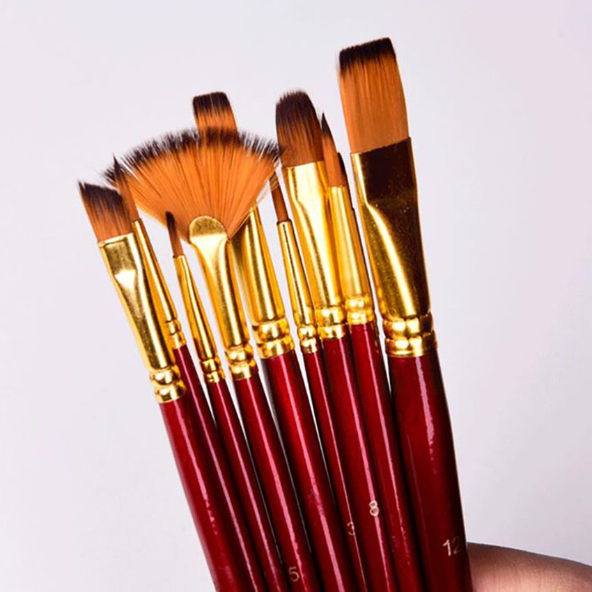 10Pcs/Set  Watercolor Gouache  - огляд і ціна Gouache Paint Set