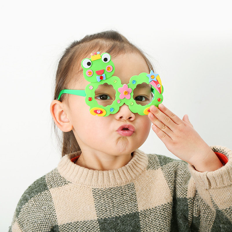 Kids DIY EVA Diamond Glasses F - огляд і ціна Art Craft Glasses Frames