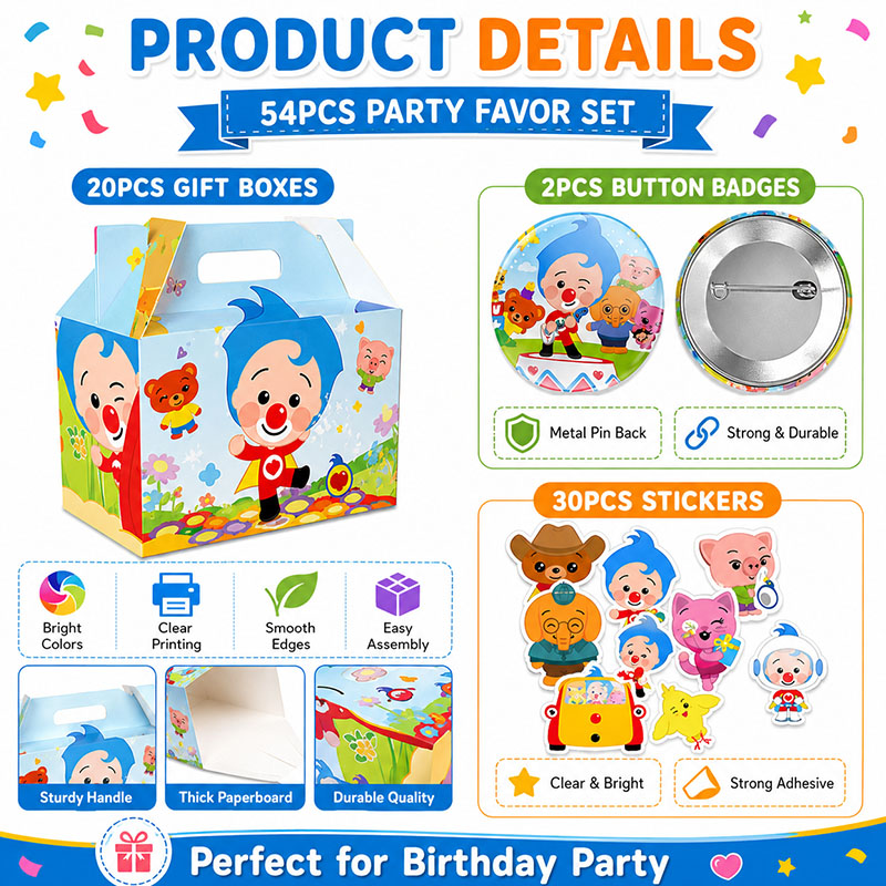 Clown Cartoon Pattern Paper Bo - огляд і ціна Art Craft Earth Day