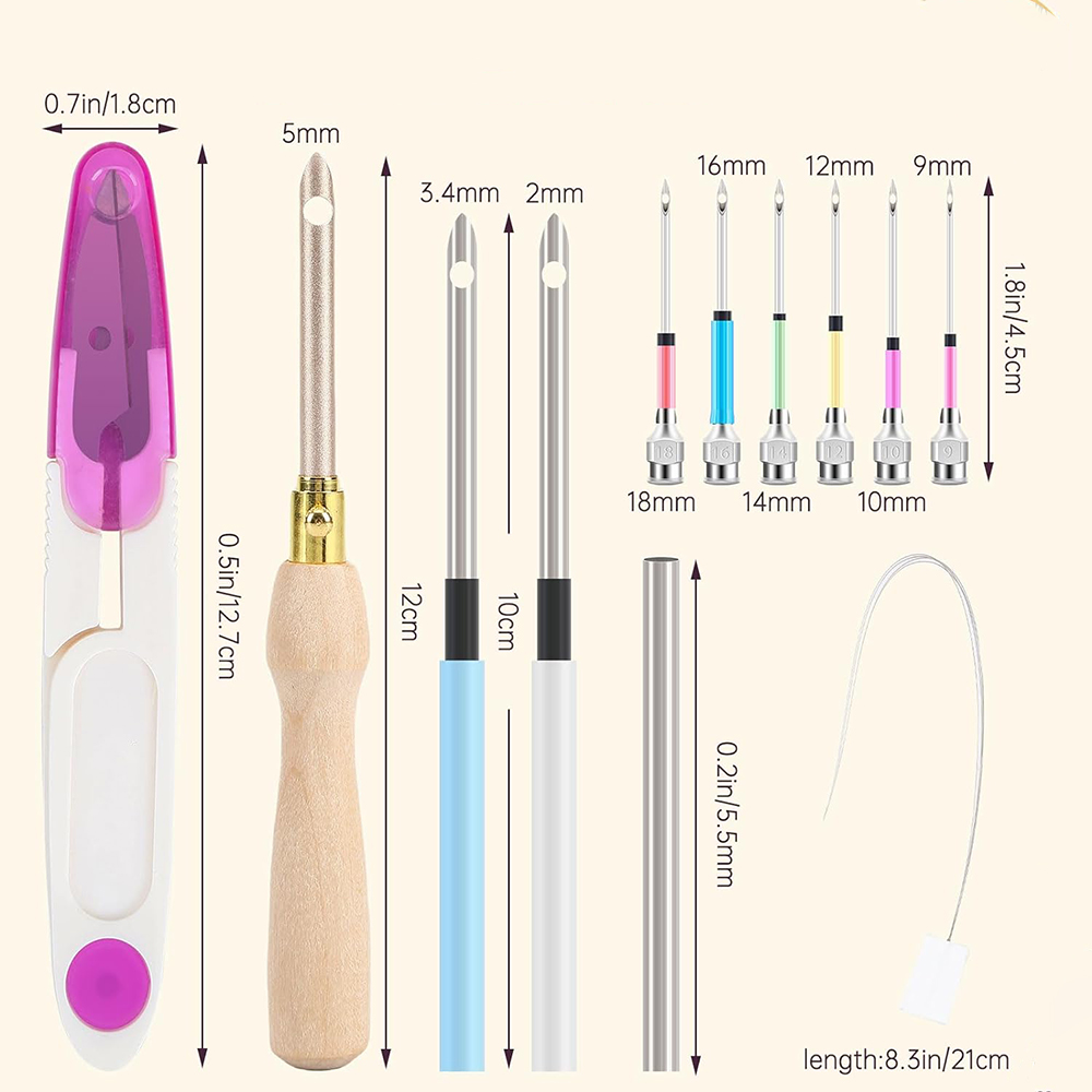 13Pcs Punch Needle Kit Adjusta - огляд і ціна Punch Needle Kit