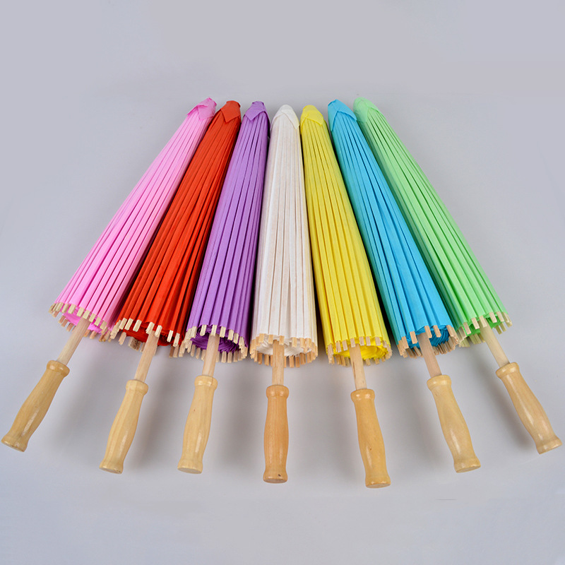 New 5 Size Handmade Colored Pa - огляд і ціна Art Craft Umbrella