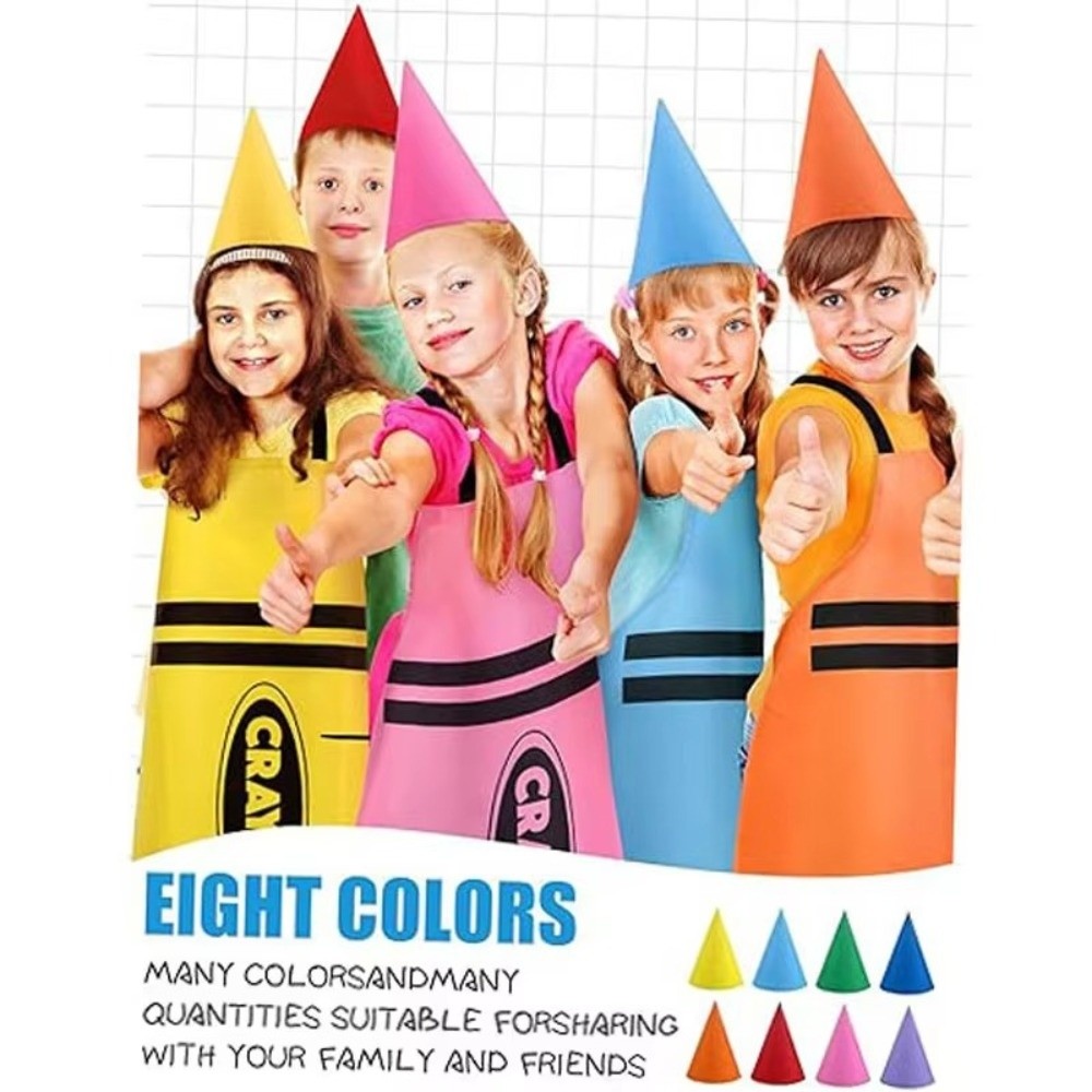 New Colorful Crayon Themed Gno - огляд і ціна Art Craft Hat