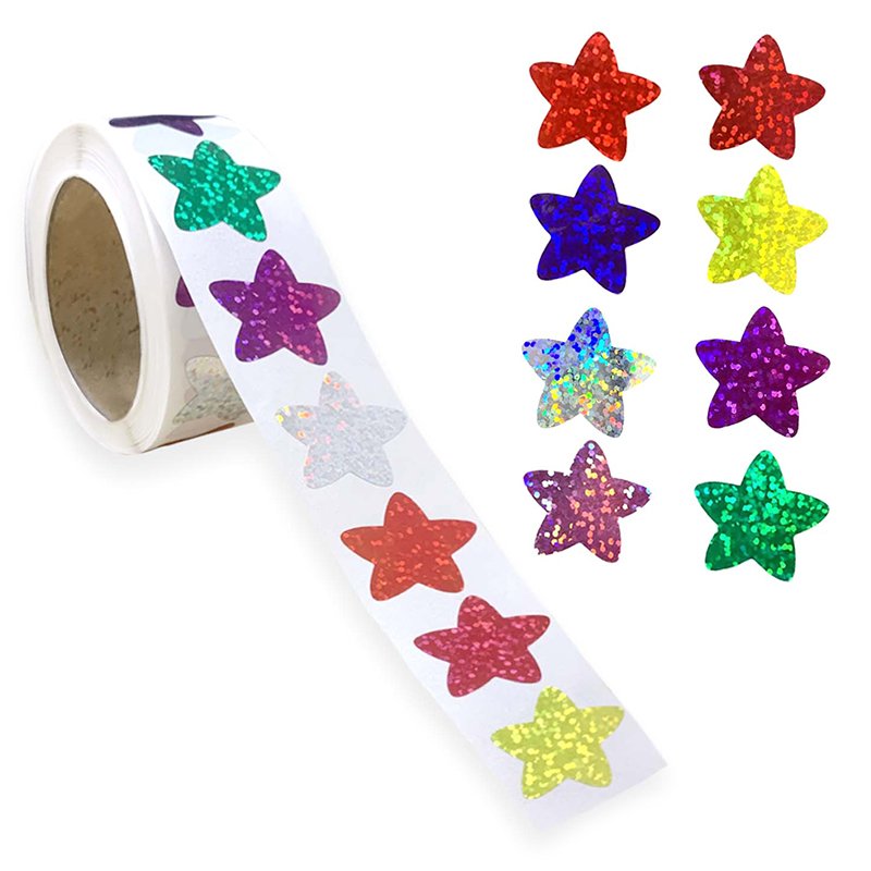 500Pcs/Roll Colorful Star Stic - огляд і ціна School Of Art X Craft