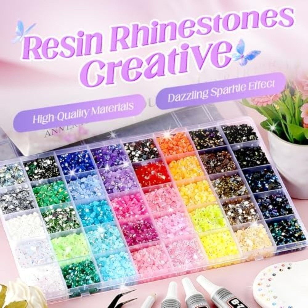 Multicolor Resin Rhinestone Ki - огляд і ціна Art Craft Hat