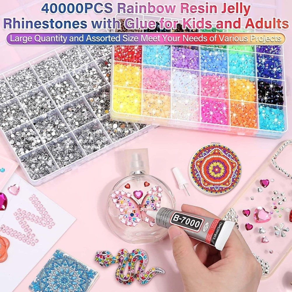 Multicolor Resin Rhinestone Ki - огляд і ціна Art Craft Hat