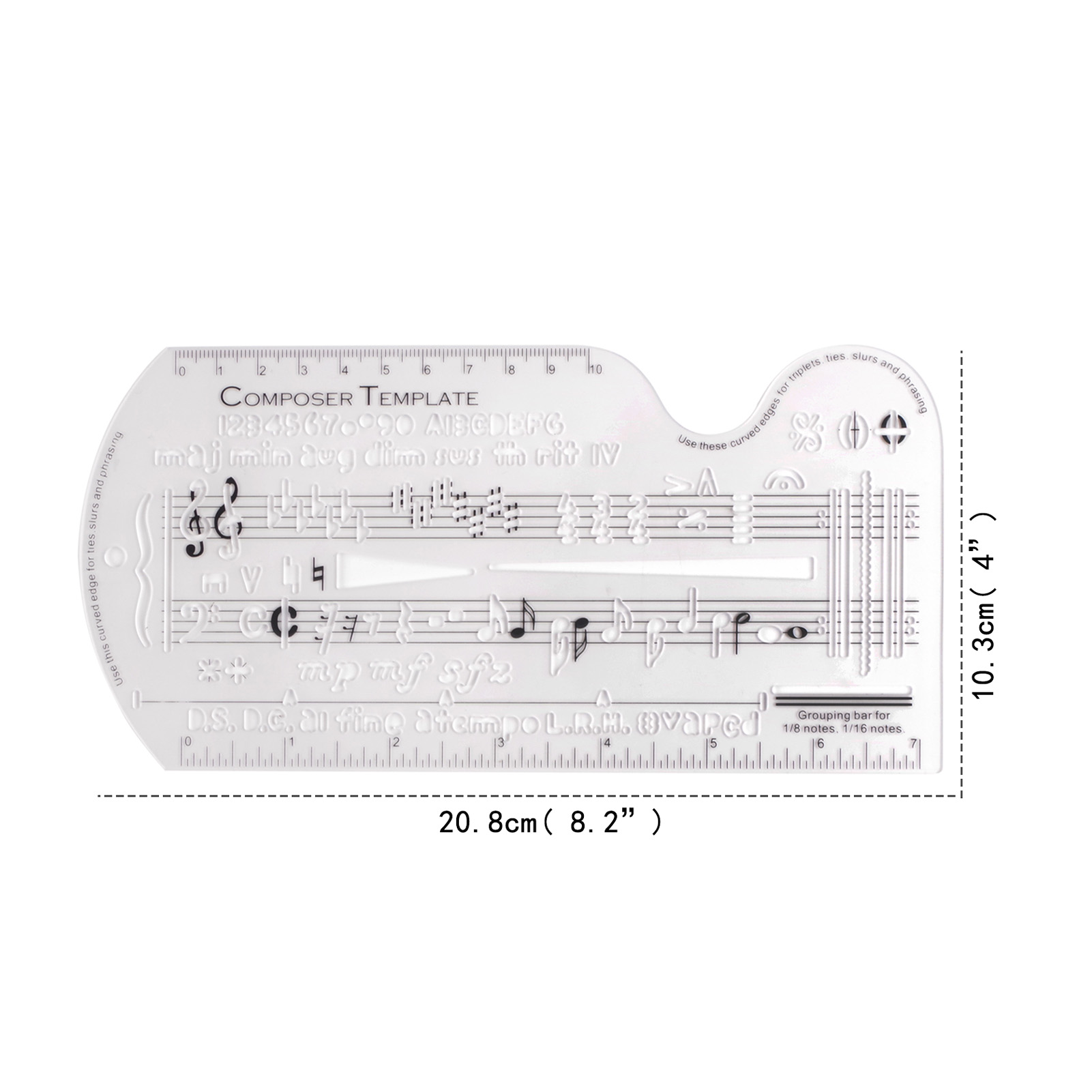 Composer Template Sheet Music  - огляд і ціна Silk Screen Printing