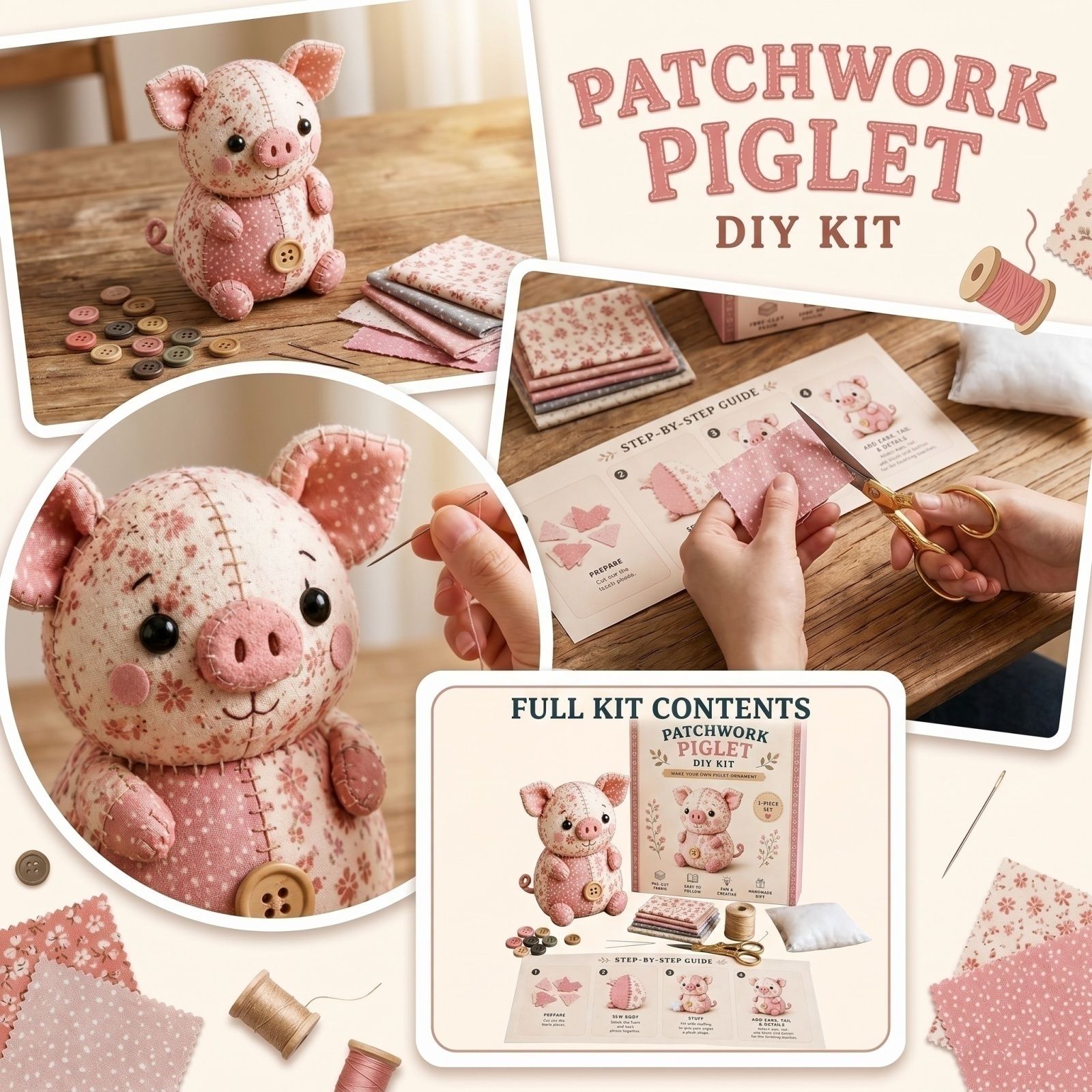 Kids Woodland Animals Sewing K - огляд і ціна Art Craft Earth Day