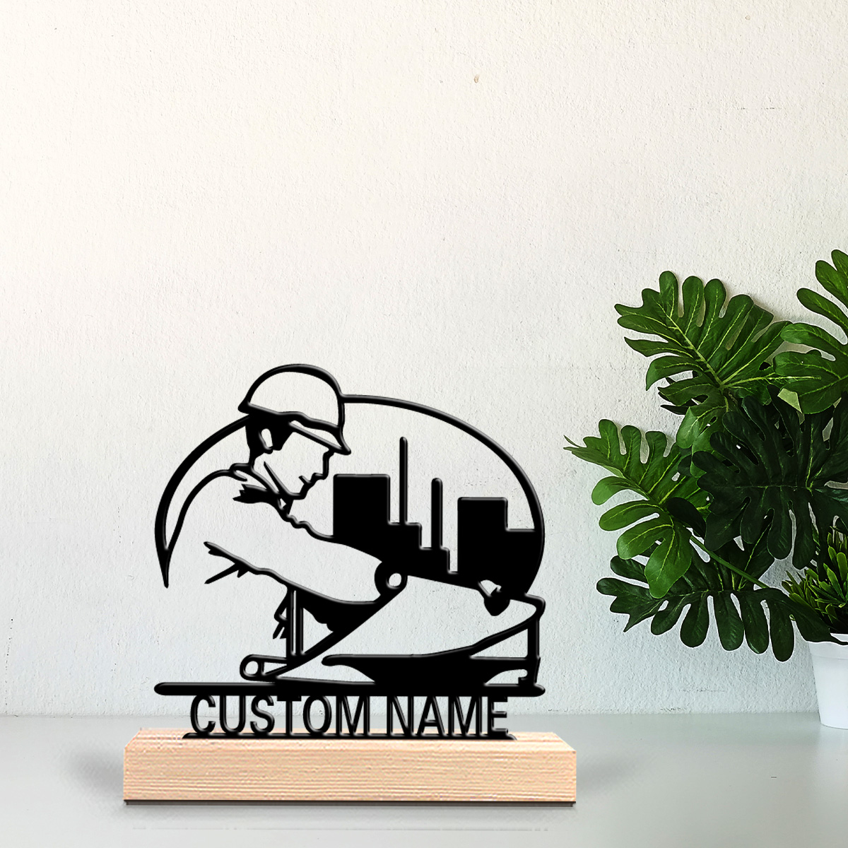 1pc construction worker Custom - огляд і ціна Art Craft & Architecture