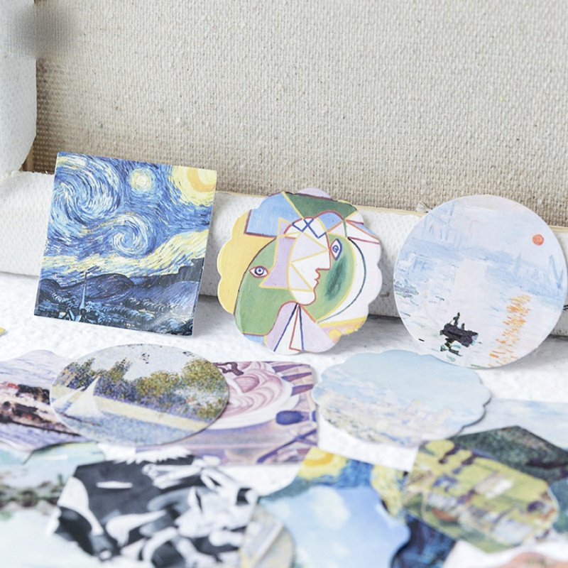 46pcs Art Museum Boxed Sticker - огляд і ціна Art Craft Museum