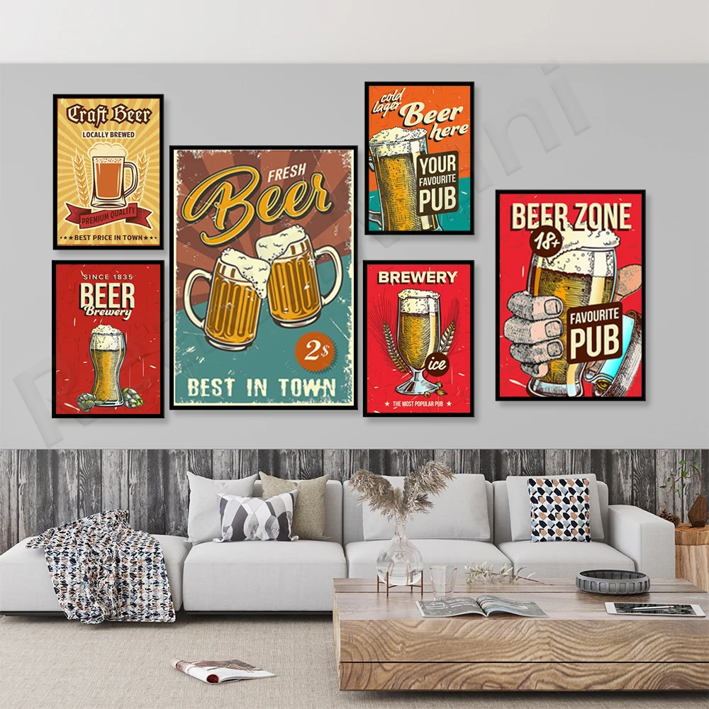 Favorite pub poster, brewery,  - огляд і ціна Art Craft Decoration Ideas