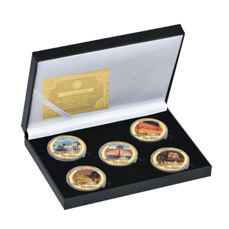Louvre Museum Gold Foil Commem - огляд і ціна Art Craft Museum