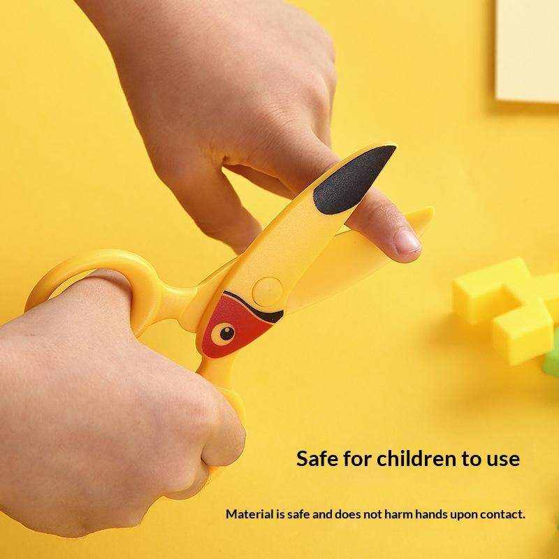 *3Pcs Kids Plastic Scissors Cu - огляд і ціна Art Craft For Preschool