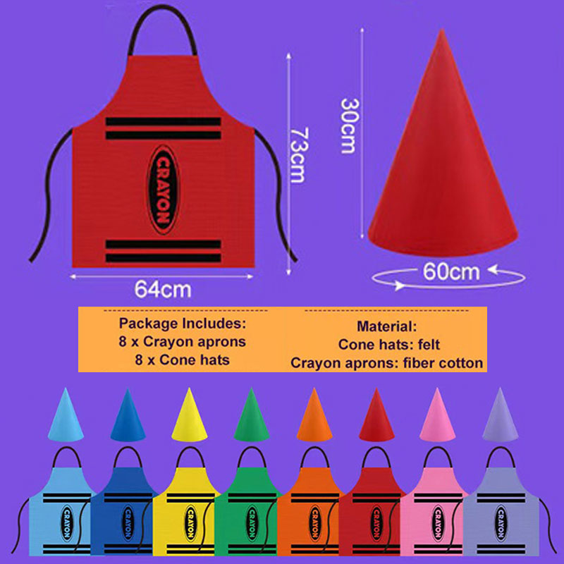 Colorful Crayon Themed Gnome S - огляд і ціна Art Craft Hat