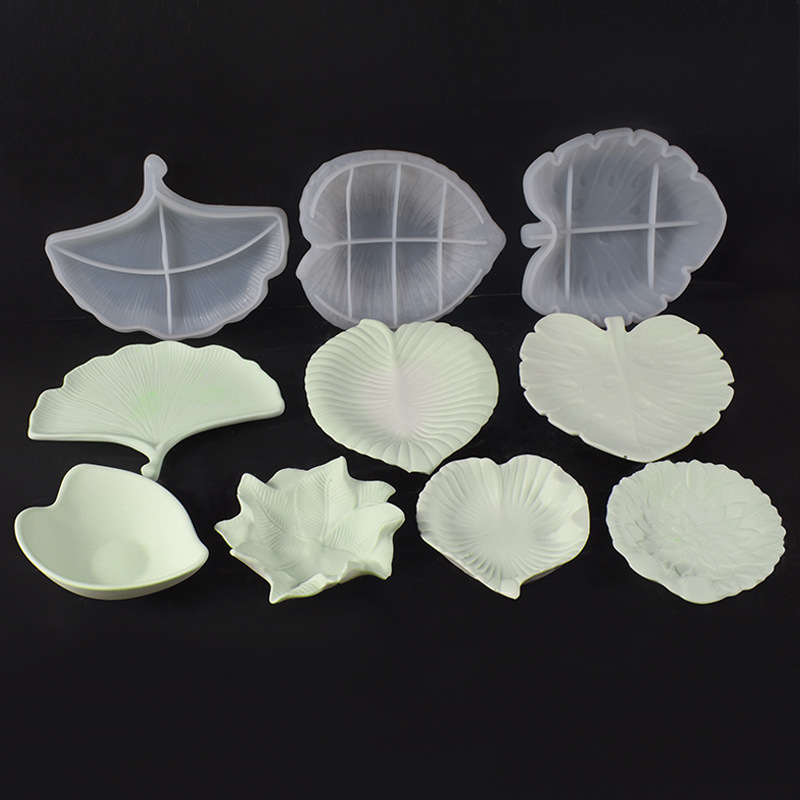 Plaster Cement DIY Leaf Dish M - огляд і ціна Art Craft Mirror